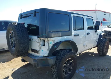 2016 Jeep Wrangler Unlimited Sport из США, поврежденный, VIN 1C4BJWDG6GL161915